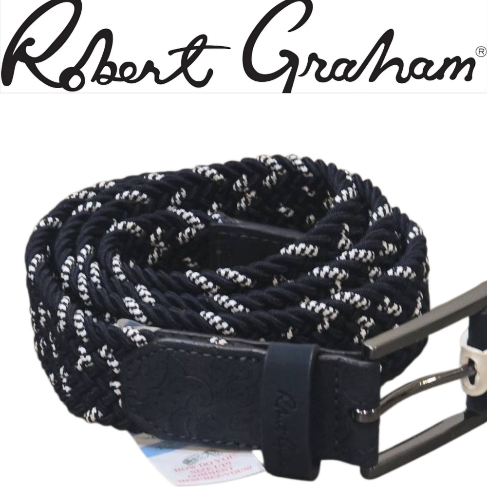 Robert Graham Adruft Braided‎ Belt